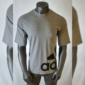 ADIDAS M MH BOXBOS TEE MEN'S BREATHABLE OVERSIZE TSHIRT MEN'S SIZE L GREY